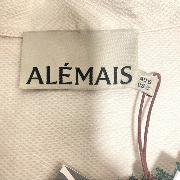 NWT ALEMAIS PEGGY MINI DRESS - SIZE US 2 - Picture 8 of 13